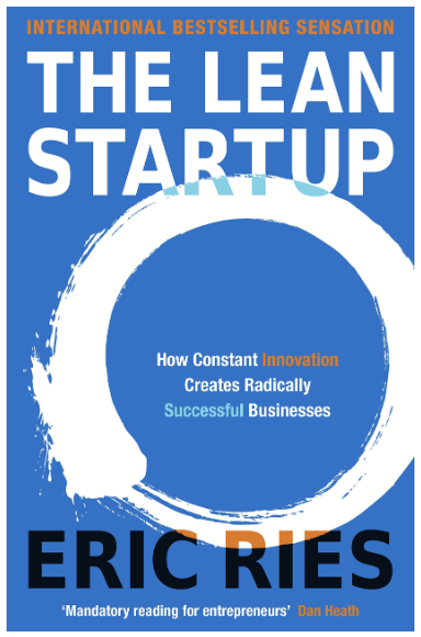cover of the book "The Lean Startup"
